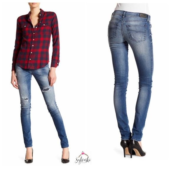 🔥Diésel Grupee Súper Slim Skinny Low Waist - Picture 2 of 8